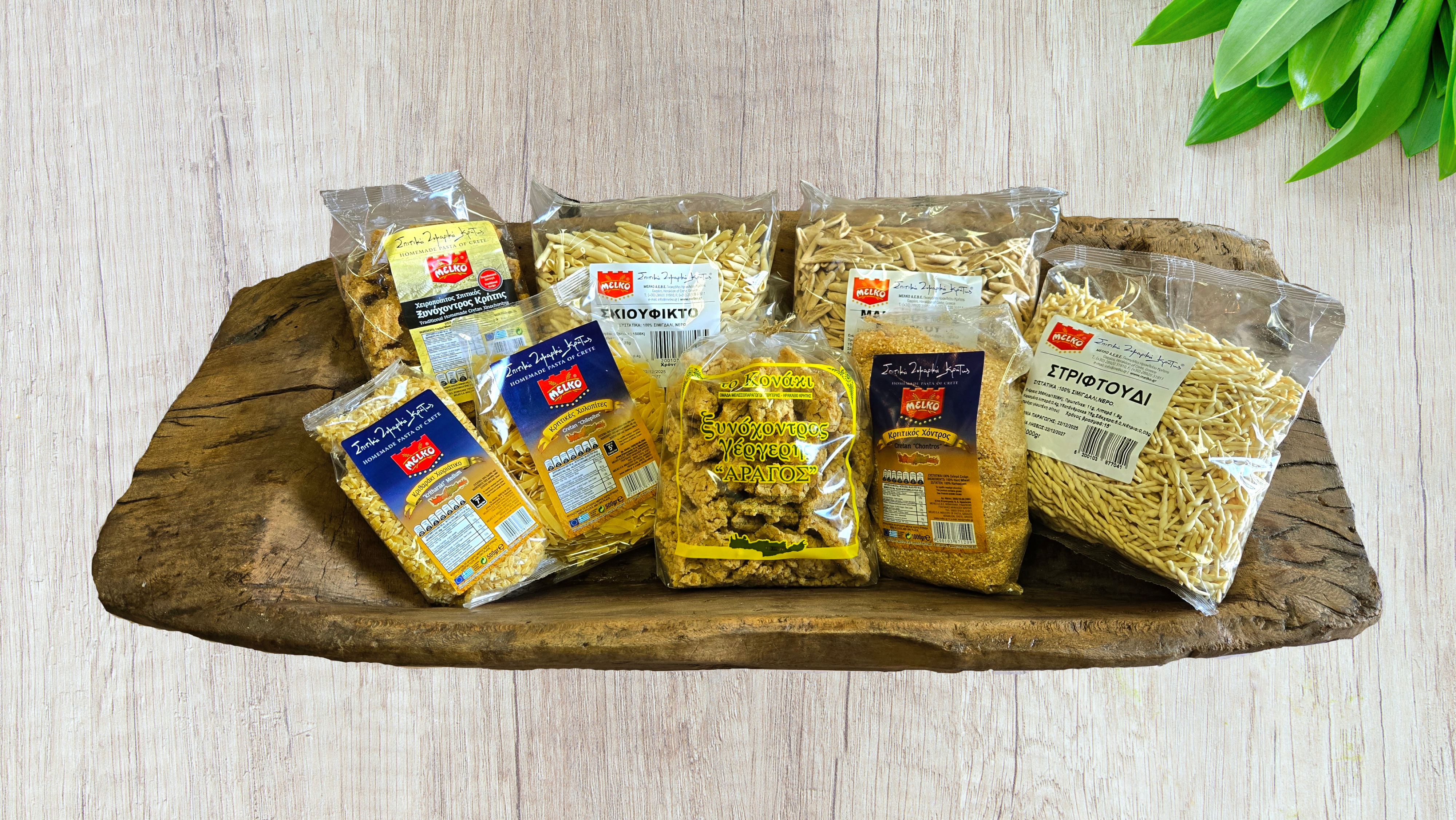<font style="font-size: 32px;">Παραδοσιακά κρητικά ζυμαρικά ΜΕΛΚΟ</font>