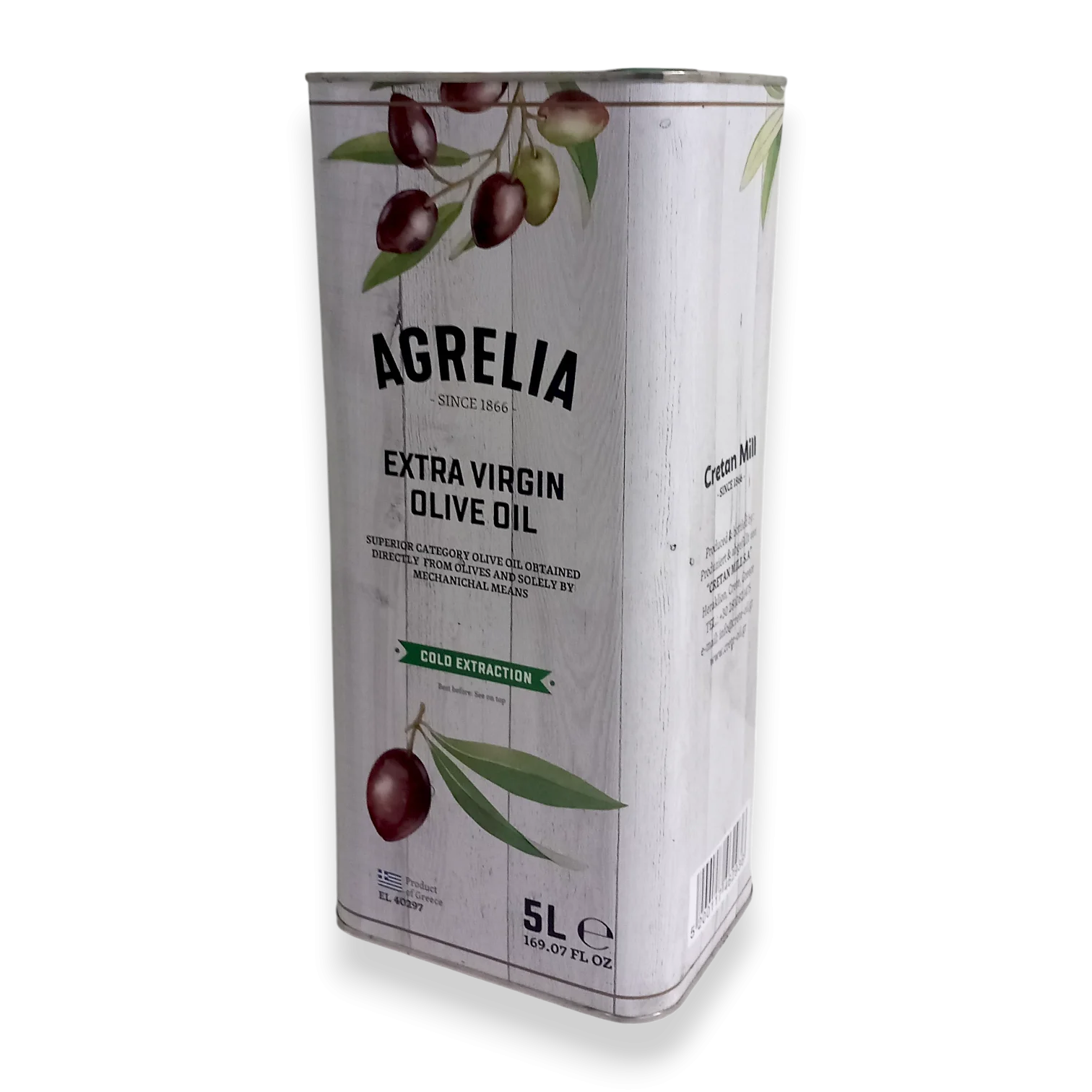 ΕΞΑΙΡETIKO ΠΑΡΘΕΝΟ ΕΛΑΙΟΛΑΔΟ ΒΙΟΛΟΓΙΚΟ  ''AGRELIA '' 5LT