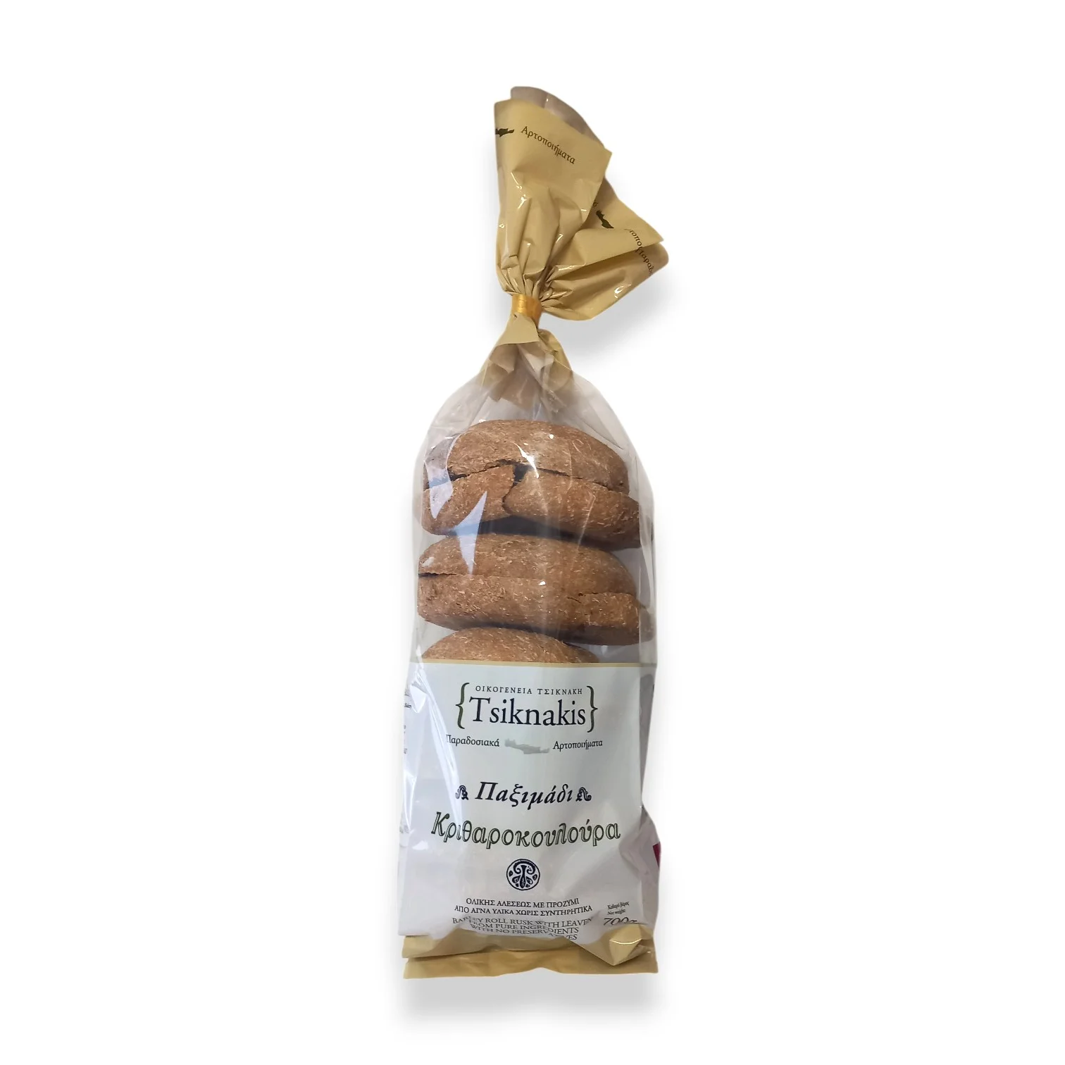 ΚΡΙΘΑΡΟΚΟΥΛΟΥΡΑ ΤΣΙΚΝΑΚΗΣ 700 GR